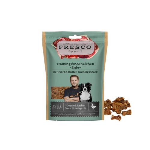 Hundeleckerli Trainingsknöchelchen Ente 150 g – Martin Rütter