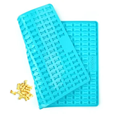 Hunde-Backmatte Knochen Gross 7 cm türkis – Collory
