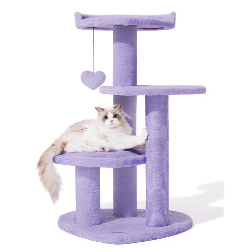 Kratzbaum Heartpurrple, 68 × 56 × H102 cm