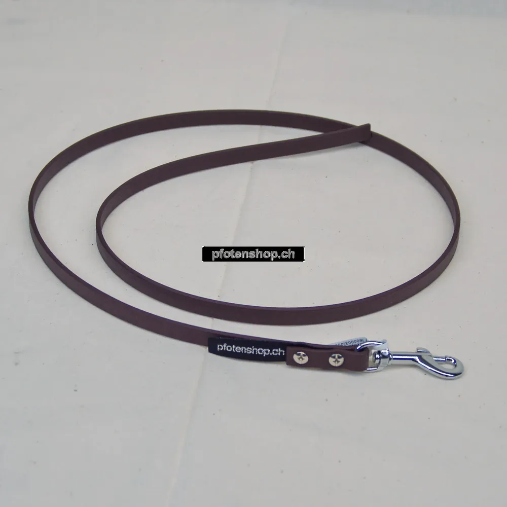 Biothane Schleppleine schwarz – 9 mm/10 m