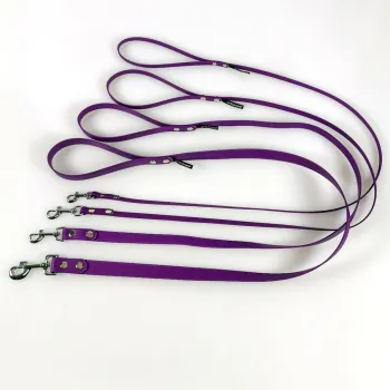 Biothane Stadtleine violett – 12 mm/1,2 m
