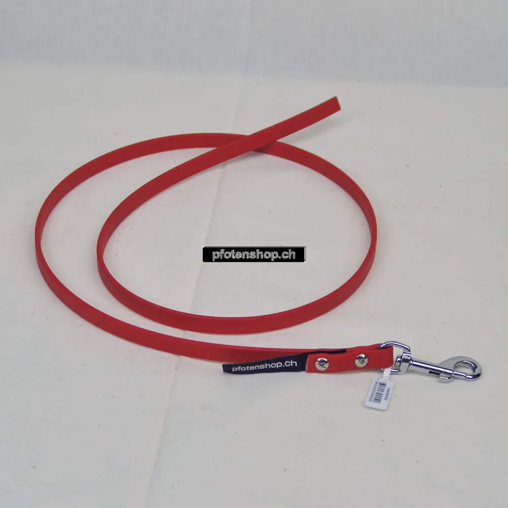 Biothane Schleppleine rot – 9 mm/10 m