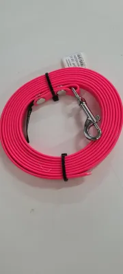 Biothane Schleppleine 3m neonpink 13mm wasserfest