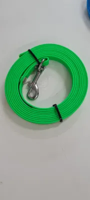 Biothane Schleppleine 3m neongrün 13mm wasserfest