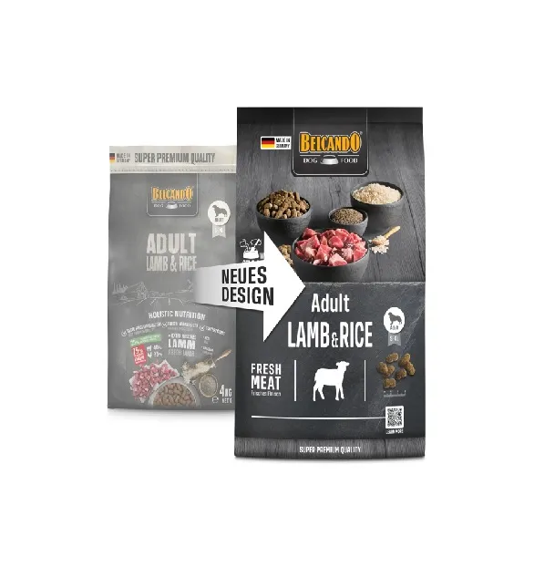 Hundetrockenfutter Lamb + Rice 4 kg – BELCANDO