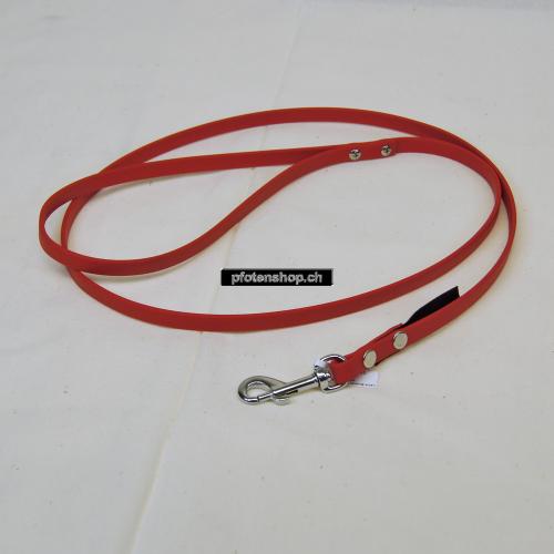 Biothane Stadtleine rot – 1,2 m / 10–25 mm