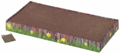 Karton-Kratzbrett, 48 × 25 × 5 cm
