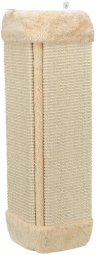 Tri × ie Kratzbrett für Zimmerecken braun 32,5 × 60,5 cm
