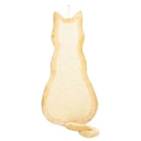 Kratzbrett "Katze", beige 35 × 69cm