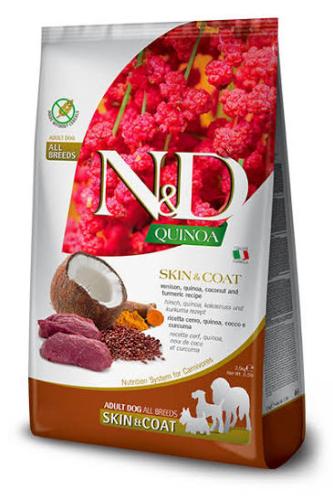 N&D Quinoa canine, Skin &Coat Venison, 7.00 kg