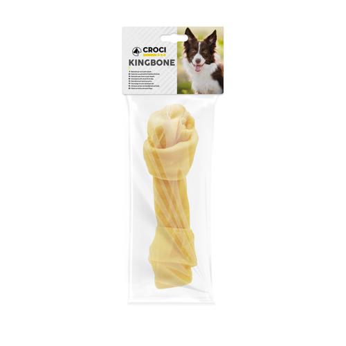 King Bone weiß geknotete Knochen für Hunde – verschiedene Größen – 15 CM / 1 – Croci