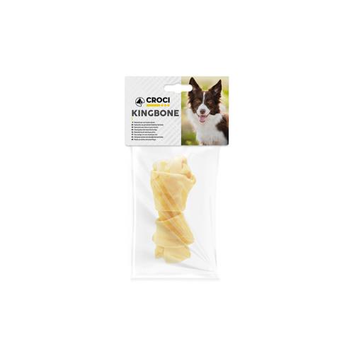 King Bone weiß geknotete Knochen für Hunde – verschiedene Größen – 10 CM / 1 – Croci