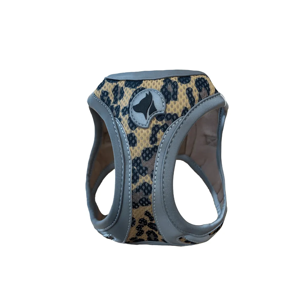 Wandern Reflektierendes Hundegeschirr - Fantasy – XL / Leopard – Croci