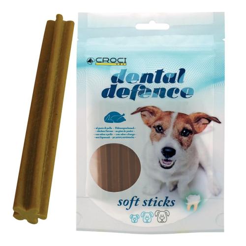 Mundhygienesnack für Hunde – Dental Defense Soft Sticks – Huhn / 4 – Croci