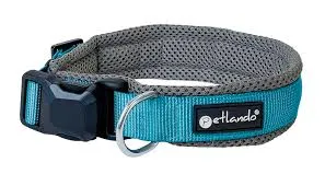 Petlando MAGNETECH Halsband XXXS Petrol-Anthrazit verstellbar