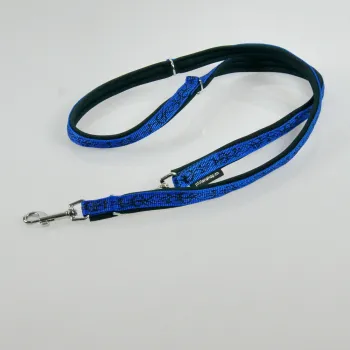 Leine mit Neopren, 3fach verstellba – 1.5m, 3.0cm