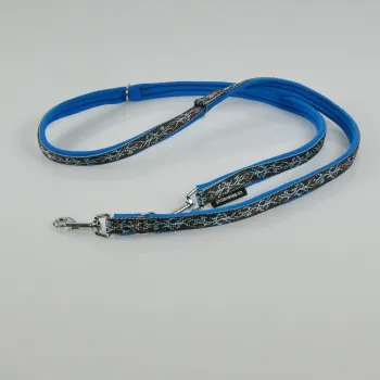Leine mit Neopren, 3fach verstellba – 1.5m, 2.0cm