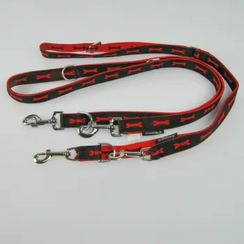 Leine 3fach verst. 1.6m - 2m, 25mm, – 2.0m, 2.5cm
