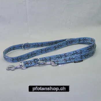 Leine 3fach verstellbar 1.6 - 2m, 1 – 2.0m, 1.5cm