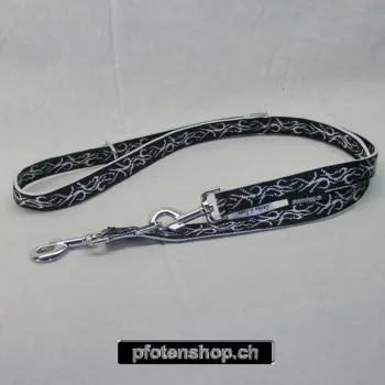 Leine 3fach verstellbar 1.6 - 2m, 1 – 1.6m, 1.5cm