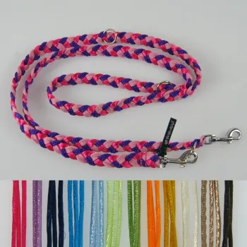 Leine flachgeflochten, kleine Hunde – 2.0m