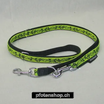 Leine mit Neopren, 3fach verstellba – 1.5m, 2.0cm