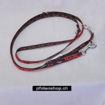 Leine 3fach verstellbar 1.6m - 2m, – 1.8m, 1cm