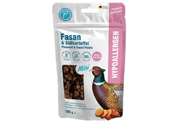 Hundesnack Softsnack Hypoallergen Fasan, Mini Würfel, 100 g – Petlando