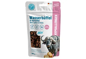 Hundesnack Softsnack Hypoallergen Wasserbüffel, Mini Würfel, 100 g – Petlando