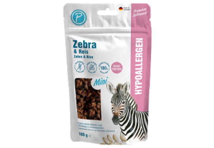 Hundesnack Softsnack Hypoallergen Zebra, Mini Würfel, 100 g – Petlando