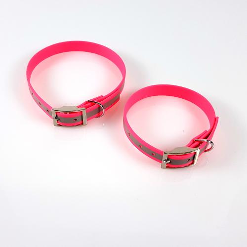 Biothane Dornhalsband reflektierend – 27–45 cm / 19 mm