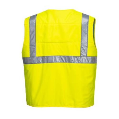 Kühlweste AQUA COOLKEEPER Cooling Vest XL Neongelb