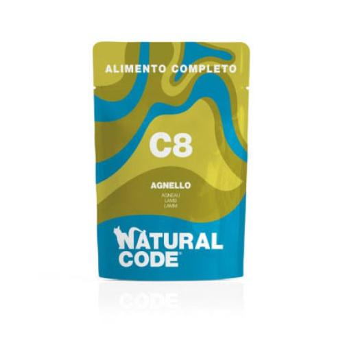 Natural Code Cat C8 Lamm 70 g – Alleinfuttermittel für Katzen