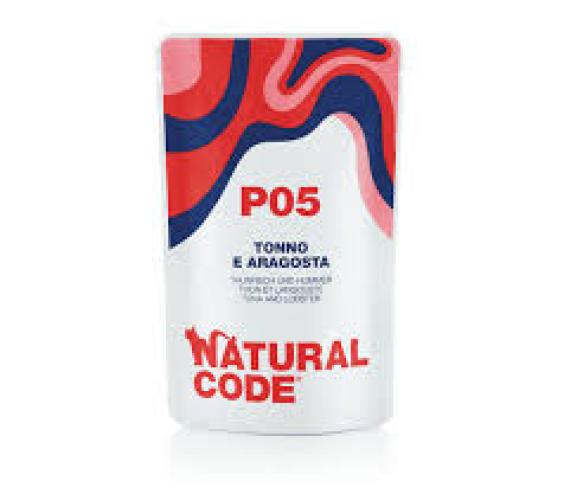 Natural Code P05 Thunfisch & Hummer Pouch 70 g Nassfutter für Katzen