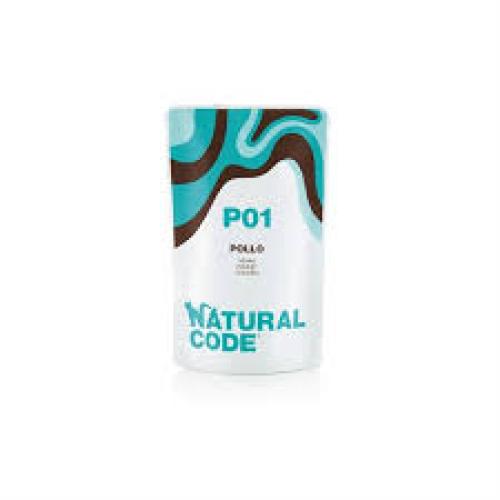 Natural Code P01 Huhn Pouch 70 g Nassfutter für Katzen