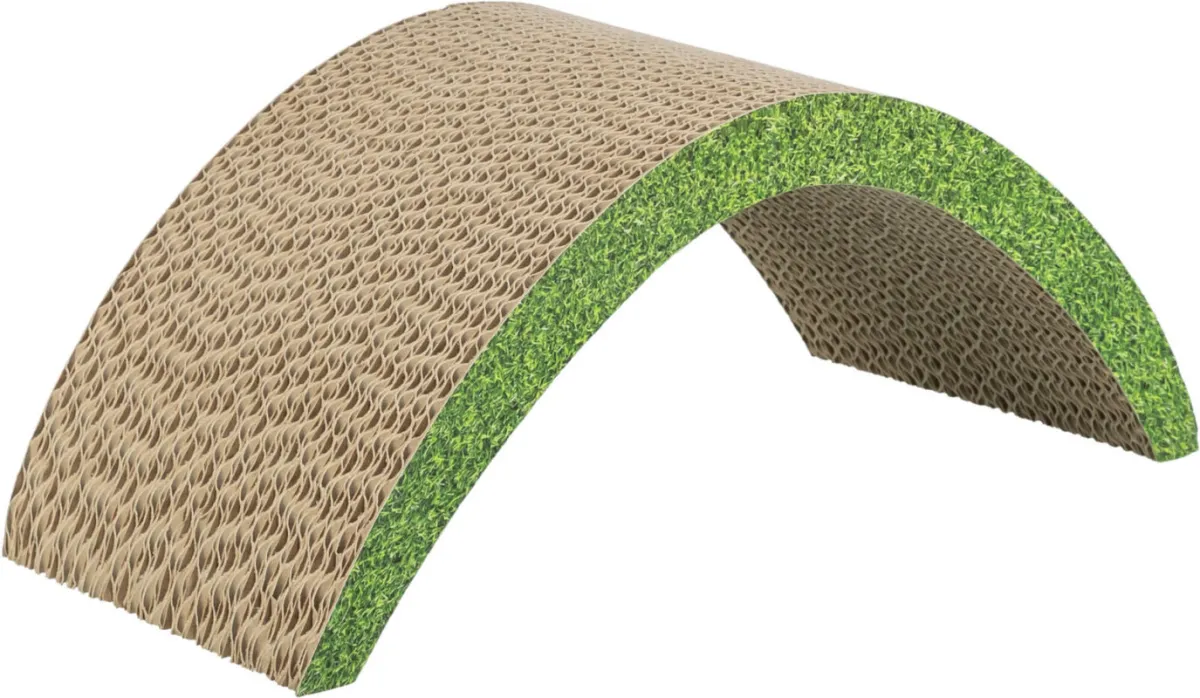 TRIXIE Brücke aus Pappe 17 × 15 × 37 cm für Kleinnager