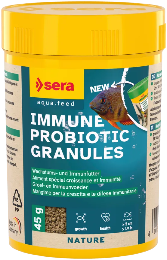 Fischfutter ImmunPro Nature 100 ml Wachstumsfutter für Zierfische – sera