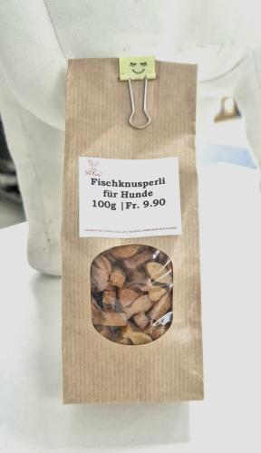 Fischchnusperli für Hunde 100g (Thon)