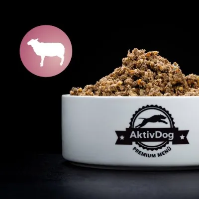 AktivDog Alles vom Schaf Schale 500 g Hundefutter
