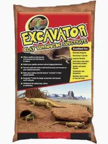 Excavator Clay Burrowing Substrate 9 kg Terrariensubstrat