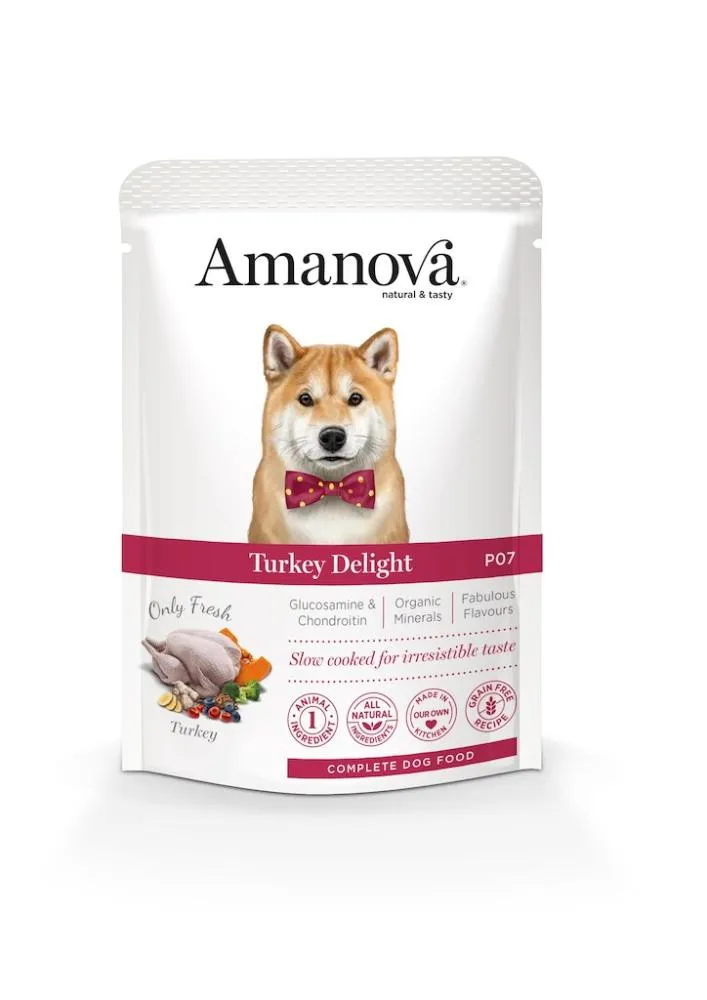 Amanova Adult Turkey Delight Grain Free Nassfutter 12 x  300 g