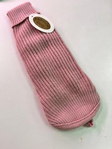 Hundepullover altrosa Grösse 21 aus Wolle & Acryl - Fashion Dog
