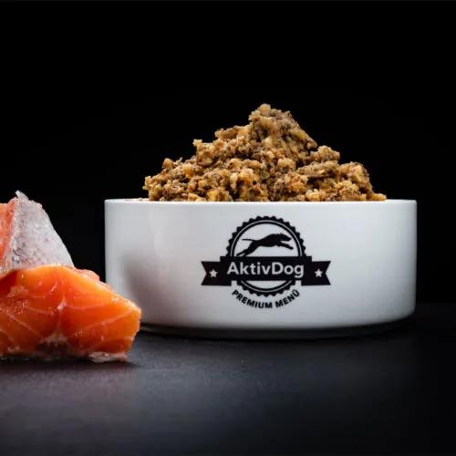 AktivDog Lachs mit Pastinaken Schale 500 g Hundefutter