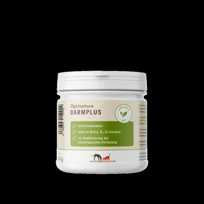 Futtermedicus Optinature DarmPlus 80 g Ergänzungsfutter Hund