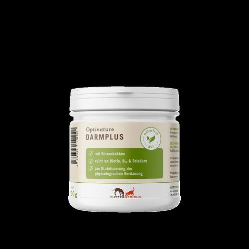 Futtermedicus Optinature DarmPlus 80 g Ergänzungsfutter Hund