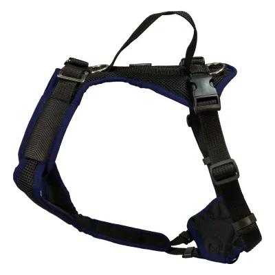 Hundegeschirr Vary 4XS – 6XS, Schwarz–Marineblau | Grossenbacher