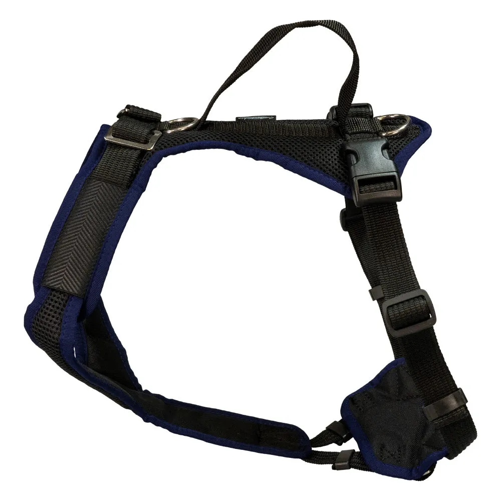 Hundegeschirr Vary 4XS – 6XS, Schwarz–Marineblau | Grossenbacher