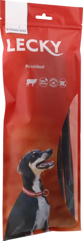 Piccoli Beef 30 cm – 200 g – Lecky - Rindfleisch-Kausticks für Hunde