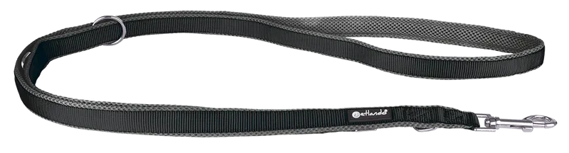 Hundeleine Magnetech verstellbar 3 m, L, Anthrazit–Schwarz – Petlando