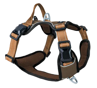 Hundegeschirr Magnetech M, Mokka–Cognac – Petlando